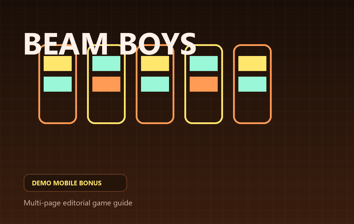 Beam Boys game cover for demo mode, mobile play and bonus access